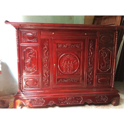 Án thờ gỗ tự nhiên giá thật