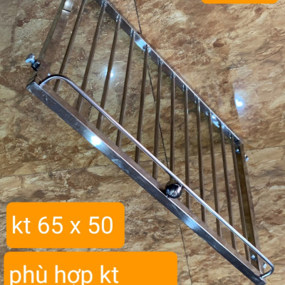 GIÁ GẦM BẾP , KỆ ĐỂ ĐỒ NHÀ BẾP INOX 304 ,KT 65X50 CM ( GIÁ 1SP)