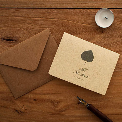 Thiệp quà tặng, thiệp cảm ơn, chúc mừng, kỷ niệm Kingdom Herb