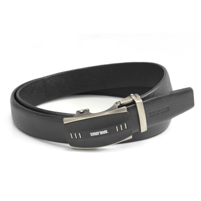 Thắt Lưng Da Nam, Dây Nịt Da Nam Smeraldo CB_ĐT4_XL_A03 Đầu Khóa Tăng Da Bò Màu Đen, Nâu