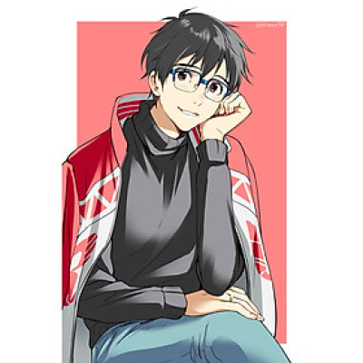 Tranh poster Yuri On Ice khổ A4 combo 5 tấm khác nhau 