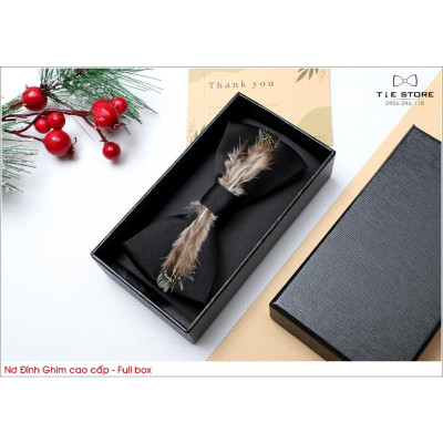 NHIỀU MẪU - Nơ Chú Rể Cao Cấp, Nơ Đính Phụ Kiện Độc Đáo - Full Box