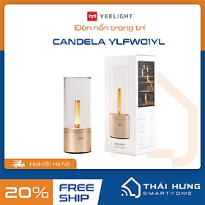 ĐÈN NẾN ĐIỆN TỬ THÔNG MINH XIAOMI YEELIGHT CANDELA YLFW01YL –  PIN 2100mAh - BẢN QUỐC TẾ NHẬP KHẨU 