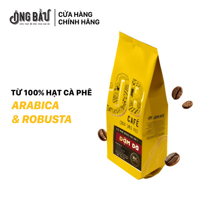 Thùng 8 Túi Ông Bầu Cà Phê Rang Xay OB1 - Đậm Đà - Túi 1 Kg
