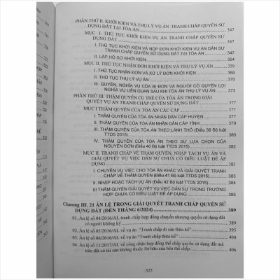 Sách Chỉ Dẫn Áp Dụng Luật Đất Đai Năm 2024 và Kỹ Năng Giải Quyết Tranh Chấp Đất Đai Tại Tòa Án – Luật sư Nguyễn Thị Ngọc Hà (V2485D)