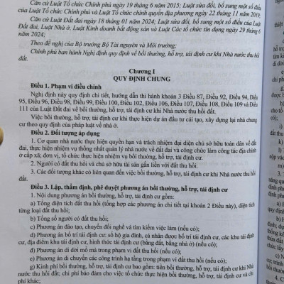 Sách Luật Đất Đai sửa đổi, bổ sung và Các Văn Bản Hướng Dẫn Thi Hành – Chính Sách Mới Về Giảm Tiền Thuê Đất - V2543D