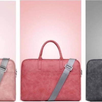 TÚI XÁCH DA, CẶP XÁCH DA DÀNH CHO LAPTOP, MACBOOK, SURFACE CHỐNG SỐC, CHỐNG NƯỚC TUYỆT ĐỐI, CÓ DÂY ĐEO VAI