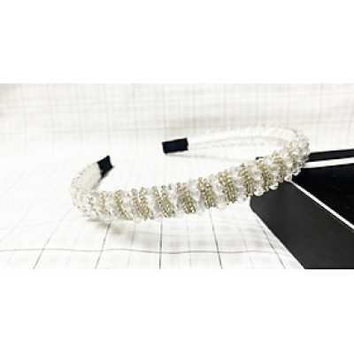 Cài tóc pha lê kim cương bảng to cao cấp - bờm tóc pha lê - quà tặng cho bạn gái