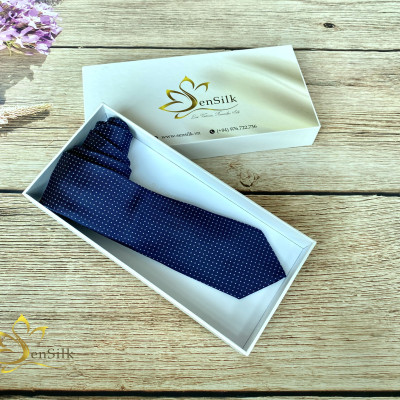 Silk Necktie – Cà Vạt Lụa SenSilk CAVATS03 – Quà Tặng Doanh Nhân