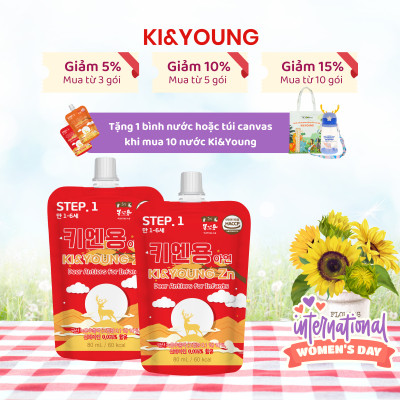 Gạc hươu non/Nước nhung hươu cao cấp Ki&Young cho trẻ từ 1 tuổi - ALADDINVINA
