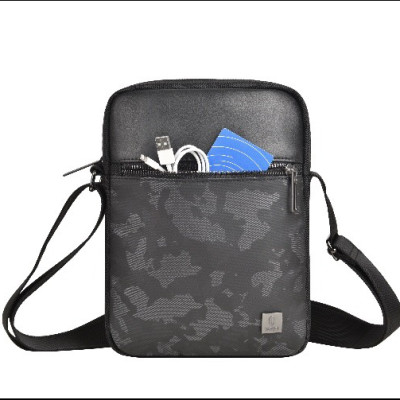 Túi đeo chéo WiWU Salem Sling Bag để phụ kiện điện tử,  thiết kế với kiểu dáng trơn cùng họa tiết camo độc đáo - Hàng chính hãng
