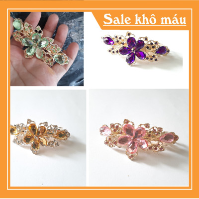 Combo 3 kẹp tóc nữ hình bông hoa siêu đẹp ( 3 cái 3 màu khác nhau- sẽ phát ngẫu nhiên )
