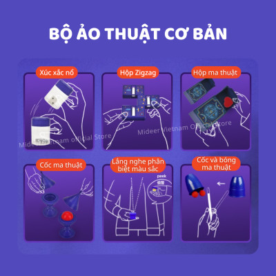 Đồ Chơi Ảo Thuật cho bé Mideer My First Magic Show