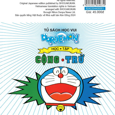 Doraemon Học Tập - Cộng Trừ (Tái Bản 2024)