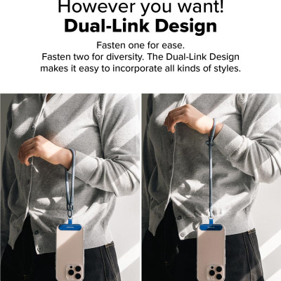 Dây đeo RINGKE Holder Link Flow Hand Strap U-Type - Hàng Chính Hãng