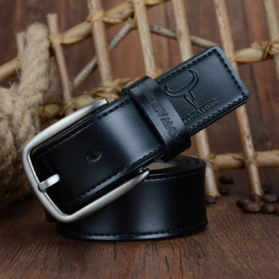 Thắt Lưng Da Bò Chính hãng COWATHER XF013 Đen