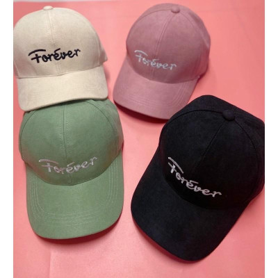  Nón kết lưỡi trai Nhung thêu Forever nhiều màu đẹp cực xinh Unisex Nam Nữ