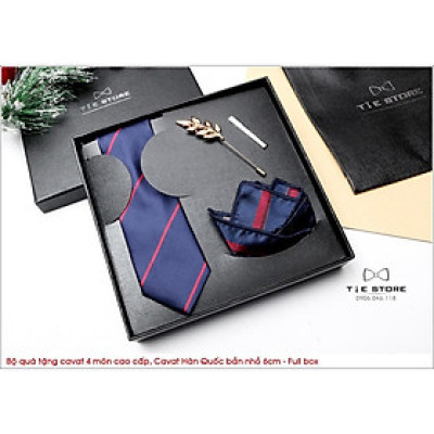 NHIỀU MẪU Cavat Bộ Cao Cấp Hàn Quốc 4 món Phụ Kiện - Full box kèm túi xách