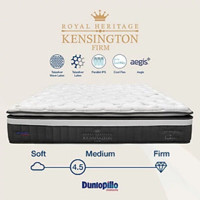 Nệm Lò Xo Túi Dunlopillo Royal Kensington  Đẳng Cấp Thượng Lưu  - Dày 38cm