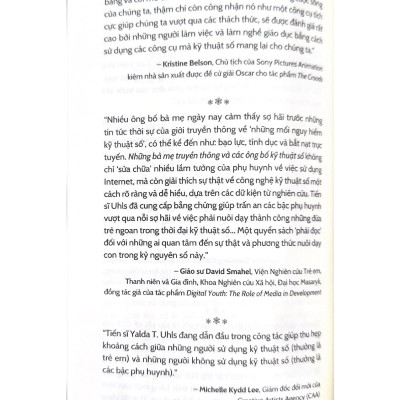 Những Bà Mẹ Truyền Thông Và Các Ông Bố Kỹ Thuật Số - Vanlangbooks