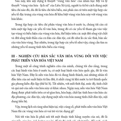 Bản Sắc Văn Hóa Vùng Ở Việt Nam (Tái bản 2025)