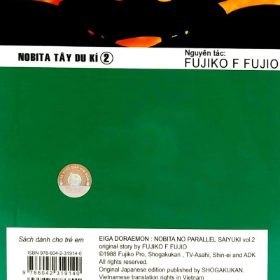 Doraemon Tranh Truyện Màu - Nobita Tây Du Kí - Tập 2 (Tái Bản 2023)