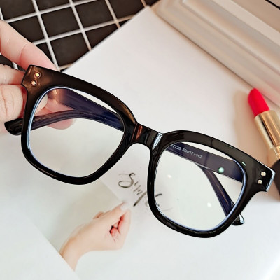 Kính Mắt Vuông Form To Gọng Nhựa Bản Dày Cho Nam Nữ