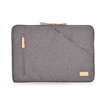 Túi chống sốc 15 inch AGVA Urban Denim - Mã LTB261GRE (Xám) - Kích thước: Ngang 38 x Rộng 1.5 x Cao 27 cm - Bảo hành chính hãng 02 năm