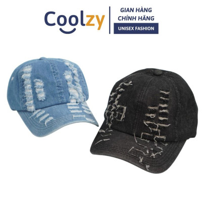 Mũ lưỡi trai ️ Nón kết jean rách chất vải bò cao cấp phong cách Ulzzang form unisex nam nữ N21