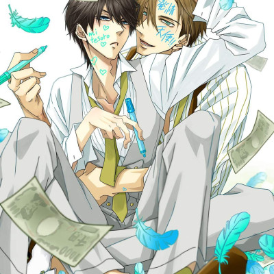 Tranh Poster Dakaretai Otoko combo 5 tấm khác nhau