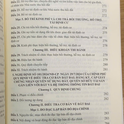 Luật Đất Đai năm 2024 và văn bản hướng dẫn thi hành