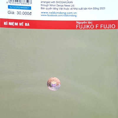 Doraemon Tranh Truyện Màu - Kỉ Niệm Về Bà (Tái Bản 2023)