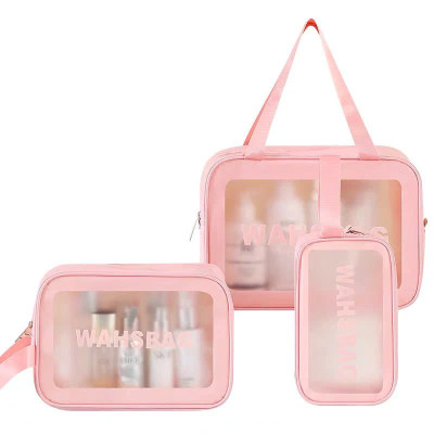 Set 3 Túi Đựng Mỹ Phẩm Chống Thấm Nước - Túi Trang Điểm Du Lịch Siêu Sang, Tiện Lợi - HÀNG CHÍNH HÃNG MINIIN