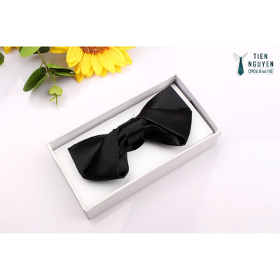 Nơ chú rể, MC, ca sỹ cao cấp Full box xếp chéo mới.