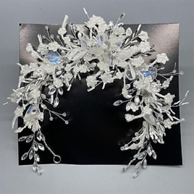 Băng đô cài tóc cô dâu mẫu mới t7/2024