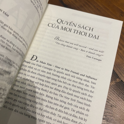 [Phiên bản đặc biệt bìa cứng] (Bản dịch được bạn đọc Việt Nam yêu thích hiện nay) (#1 International Bestseller) ĐẮC NHÂN TÂM – Cuốn sách hay nhất mọi thời đại đưa bạn đến thành công - Dale Carnegie - First News