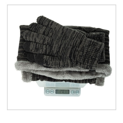 Bộ Mũ len, nón len trùm đầu và trùm cổ có kèm găng tay cao cấp A022