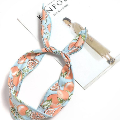 Băng đô cài tóc dạng dây cột dễ thương (giao ngẫu nhiên )