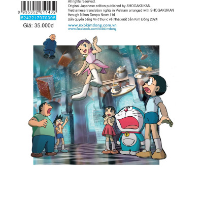 Doraemon - Movie Story Màu - Tân Nobita Và Chuyến Phiêu Lưu Vào Xứ Quỷ - 7 Dũng Sĩ Phép Thuật