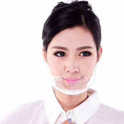 Set 10 Khẩu Trang Nhựa Cao Cấp Trong SuốT Nhà Hàng, Nhà Bếp