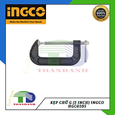 Kẹp chữ G (5 inch) Ingco HGC0105
