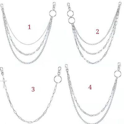 Xích đeo quần nhiều lớp thời trang nam nữ cá tính