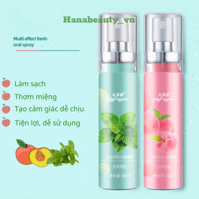 Combo 2 Lọ Xịt Thơm Miệng Thảo Dược – Khử Mùi Hôi, Diệt Khuẩn, Hương Thơm Quyến Rũ