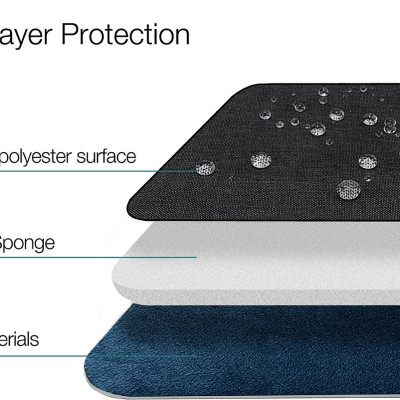 Túi chống sốc Tomtoc A18 cho Laptop, Macbook 13.3” Grey - Hàng chính hãng