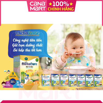 Bột ăn dặm tốt cho bé Nutricare Metacare Yến mạch chuối & olive (200g)