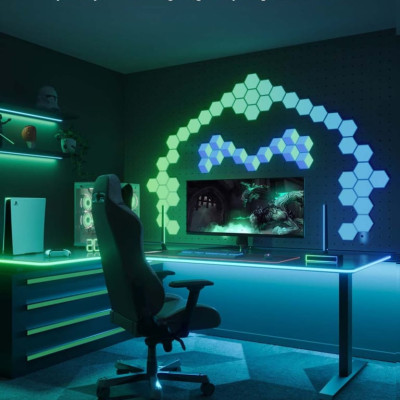 Dây LED RGBIC trang trí dán cạnh bàn Govee RGBIC LED Neon Rope Lights for Desks H61C3 | 10 ft/3m