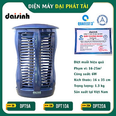 Đèn Diệt Côn Trùng Đại Sinh DS-D62 (xanh)