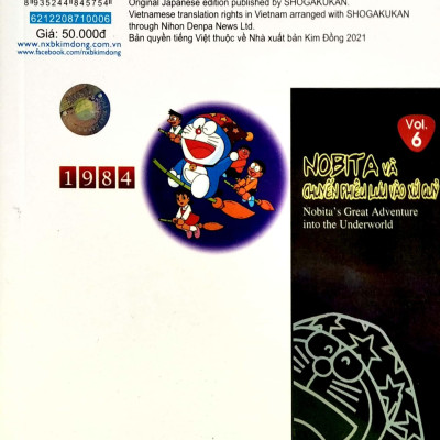 Doraemon - Phiên Bản Điện Ảnh Màu - Ấn Bản Đầy Đủ Tập 6: Nobita Và Chuyến Phiêu Lưu Vào Xứ Quỷ (Tái Bản 2020)