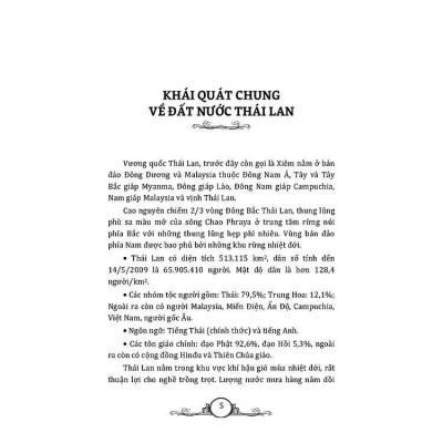 Sách - Tìm Hiểu Văn Hóa  Thái Lan - VIETNAMBOOK
