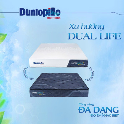 Nệm cao su thiên nhiên  Dunlopillo  World Neo Fresh 15cm